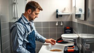 Desentupimento de tanque