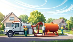 limpeza de fossa séptica