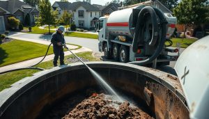 Esgotamento de fossa
