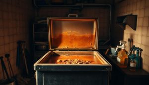 Desentupimento de caixa de gordura